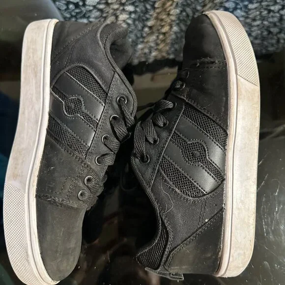 Heelys Black Big Kids Roller Shoes Black White Big boy Size 5 - Picture 7 of 14